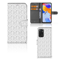 Xiaomi Redmi Note 11 Pro 5G/4G Telefoon Hoesje Stripes Dots - thumbnail