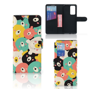 Huawei P40 Pro Leuk Hoesje Bears