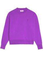 AMI Paris sweat Ami de Coeur - Violet