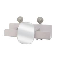 Joseph Joseph - EasyStore Douche Organizer met Spiegel Groot - Kunststof - Wit