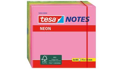 TESA 56004 zelfklevend notitiepapier Vierkant Meerkleurig 80 vel Zelfplakkend