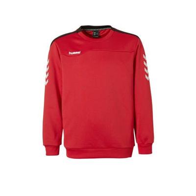 hummel sportsweater rood