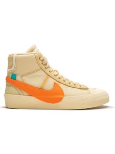 Nike X Off-White NIKE AA3832700 CANVAS/PALE VANILLA-BLACK-TOTA Furs & Skins->Feather - Tons neutres