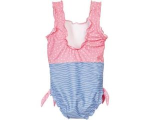 Playshoes badpak Krab Blauw Roze Maat