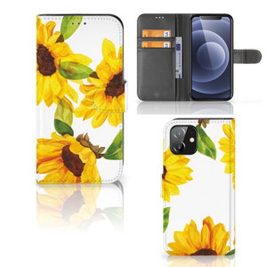 Hoesje voor iPhone 12 | 12 Pro (6.1") Zonnebloemen