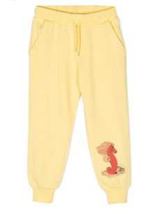 Mini Rodini pantalon de jogging à imprimé graphique - Jaune