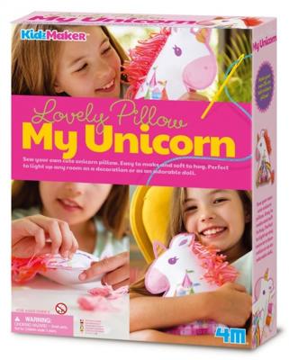 4M maak je eigen eenhoorn kussen 26 cm 4M maak je eigen eenhoorn kussen 26 cm