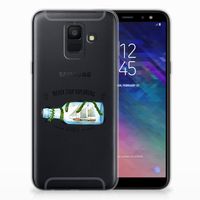 Samsung Galaxy A6 (2018) Telefoonhoesje met Naam Boho Bottle - thumbnail