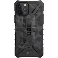 UAG - Pathfinder backcover hoes - iPhone 12 / iPhone 12 Pro - Camouflage Grijs + Lunso Tempered Glass - thumbnail