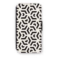 Crazy pattern: iPhone 7 Flip Hoesje