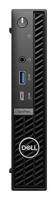 Dell OptiPlex 7020 - Micro - Core i5 12500T / 2GHz - RAM 16GB - SSD 512GB - NVMe, Class 25 - UHD Graphics 770-1GbE, Bluetooth, 802.11a/b/g/n/ac/ax (Wi-Fi 6E) - Win 11 Pro - Zwart