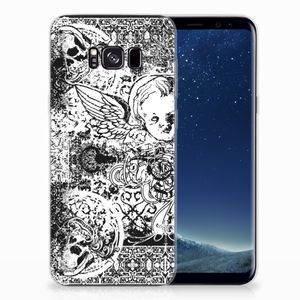 Silicone Back Case Samsung Galaxy S8 Plus Skulls Angel