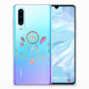 Huawei P30 Telefoonhoesje met Naam Boho Dreamcatcher