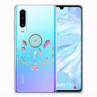 Huawei P30 Telefoonhoesje met Naam Boho Dreamcatcher - thumbnail