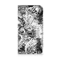 Mobiel BookCase iPhone 13 Mini Skulls Angel - thumbnail