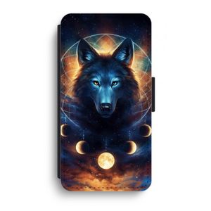 Wolf Dreamcatcher: iPhone XR Flip Hoesje