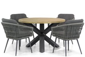 Lifestyle Western/Rockville 120 cm dining tuinset 5-delig