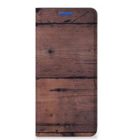 OPPO Reno6 5G Book Wallet Case Old Wood - thumbnail