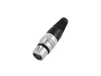 HICON XLR plug 3pin HI-X3CF - thumbnail