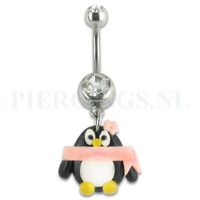 Navelpiercing pinguin - thumbnail