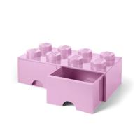 Lego Opberglade, Polypropyleen, Roze, 50 mm X 25 mm X 18 mm