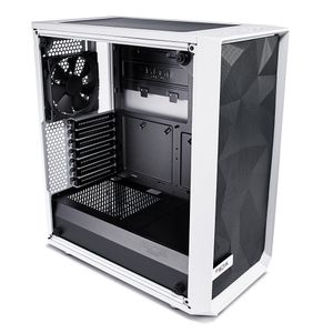 Fractal Design Meshify C - TG Midi-tower PC-behuizing Transparant, Wit