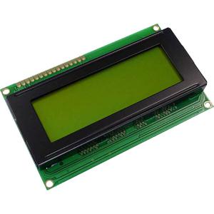 Display Elektronik LC-display Geel-groen 20 x 4 Pixel (b x h x d) 98 x 60 x 11.6 mm DEM20485SYH-LY-CYR22