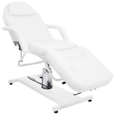 vidaXL Massagetafel 180x62x(87-112) cm wit