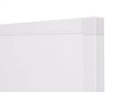 Maul Mobiel whiteboard MAULsolid easy2move (b x h) 750 mm x 1800 mm Wit Kunststof coating Aan beide zijden te gebruiken, Incl. wielen - thumbnail