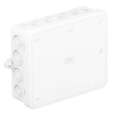OBO Bettermann A18 Aftakkast (l x b x h) 125 x 100 x 40 mm Zuiver wit (RAL 9010) IP55 1 stuk(s)