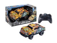 Revell Control 24682 Afstandsbediening Auto Ghost Driver - Oranje Met Nauwkeurige 2,4 GHz Controle, 1:22 Schaal, 17,5 cm in lengte