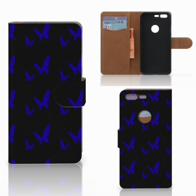 Google Pixel Telefoon Hoesje Vlinder Patroon