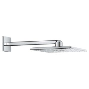 GROHE Rainshower hoofddoucheset: hoofddouche 310 SmartActive vierkant wandmontage met straalsoorten chroom 26479000