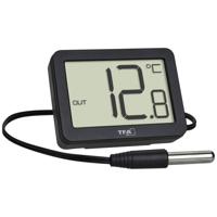 TFA Dostmann Digitales Innen-Außen-Thermometer Thermometer Zwart