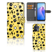 Telefoonhoesje met Naam OPPO Reno8 Punk Geel