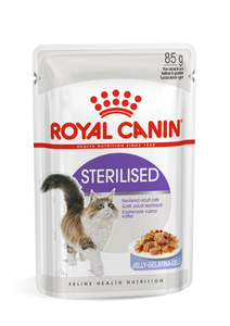 Royal Canin Sterilised in Jelly natvoer kattenvoer zakjes 12x85g