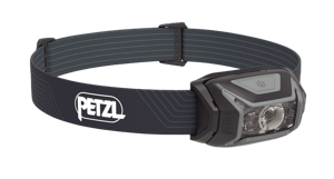 Petzl ACTIK Grijs Lantaarn aan hoofdband