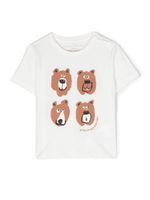 Stella McCartney Kids t-shirt Grizzly Bears en coton biologique - Blanc