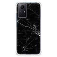 Xiaomi Redmi Note 12s Anti-Shock Hoesje Marmer Zwart - Origineel Cadeau Vader - thumbnail