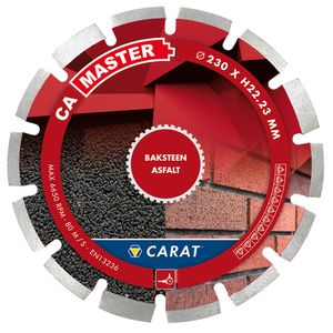 Carat DIAMANTZAAG BAKSTEEN Ø150x22,23MM, CA MASTER - CAM1509000 - CAM1509000