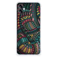 Samsung Galaxy A05 Doorzichtige Silicone Hoesje Aztec - thumbnail