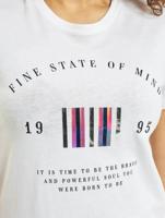 Only / t-shirt onlKita Life Reg Statement in wit