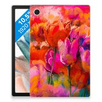 Tablethoes Samsung Galaxy Tab A8 2021/2022 Tulips