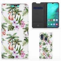 Samsung Galaxy A40 Hoesje maken Flamingo Palms