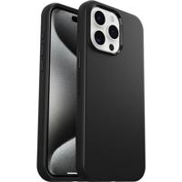 OtterBox Symmetry voor MagSafe-hoesje voor iPhone 15 Pro Max, schokbestendig, valbestendig, dun beschermend hoesje, 3x getest volgens militaire standaard, Zwart
