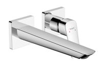 Hansgrohe Logis Fine inbouw wastafelkraan met uitloop 20.5cm chroom