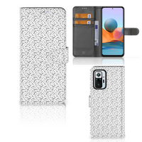 Xiaomi Redmi Note 10 Pro Telefoon Hoesje Stripes Dots