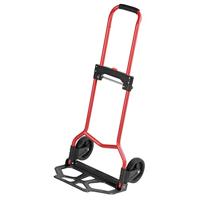 Meister Steekwagen - 70 kg draagkracht - inklapbaar incl. wielen - traploos in hoogte verstelbare handgreep met zachte coating - met massief rubberen loopvlakken - van staal / handkarwagen / transportwagen / 8985760