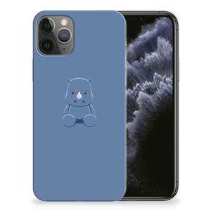 Apple iPhone 11 Pro Telefoonhoesje met Naam Baby Rhino