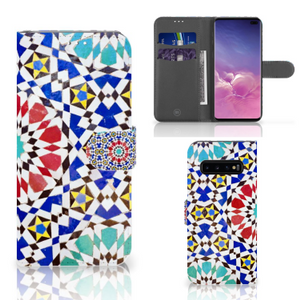 Samsung Galaxy S10 Plus Bookcase Mozaïek